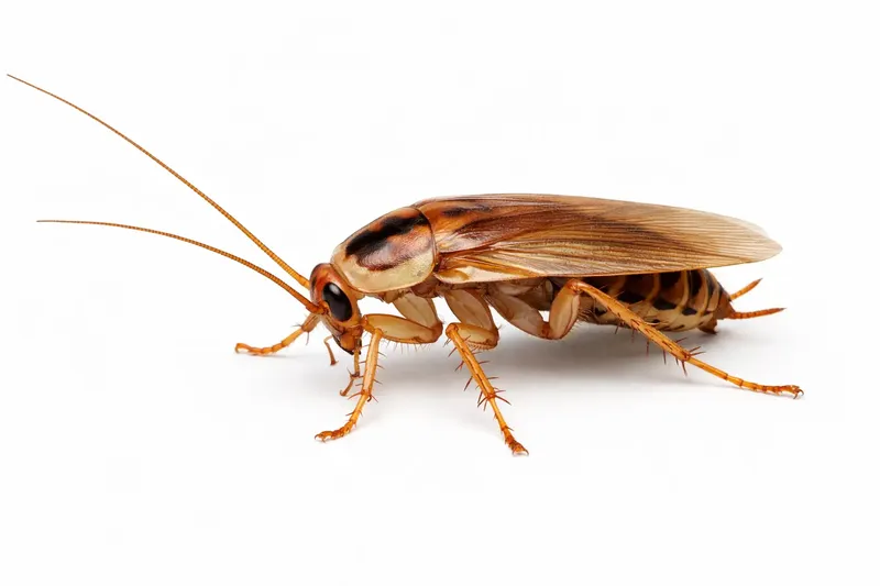 Blatte germanique adulte, brun clair